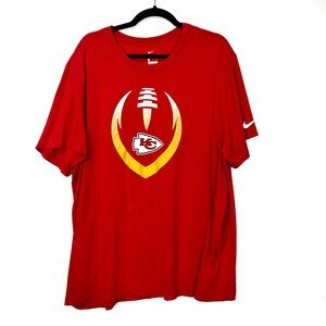 Nike NFL Chiefs Men's Red Graphic T-Shirt F12